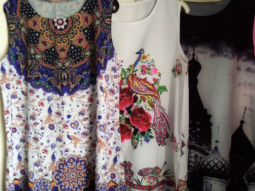 Blouses tunics indian med - blouses,