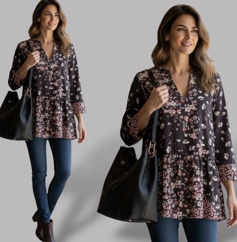 Ladies floral top simply - top,