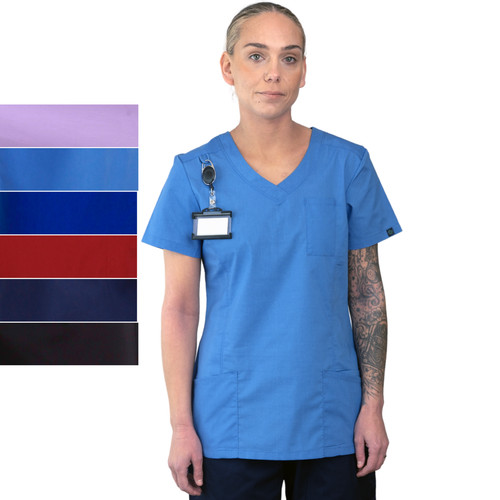 Athena scrub tunic top - scrub,