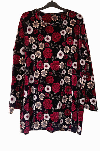 Isle black red velvet - black, ewm