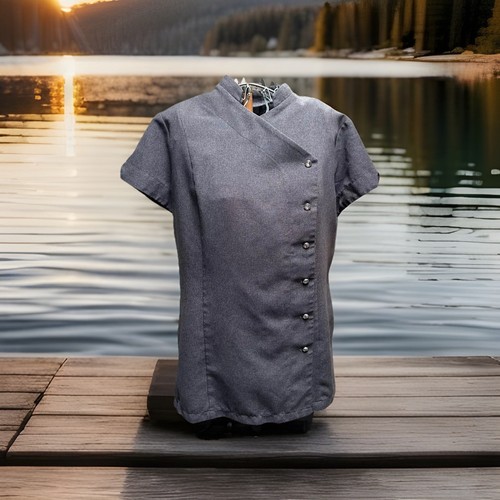 Grey therapist tunic top - tunic,
