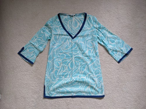 Boden turquoise tunic - tunic, top