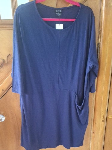 Evans 100 cotton navy blue - -, 100%