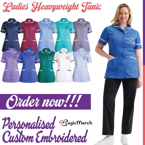 Embroidered ladies heavyweight - ladies,